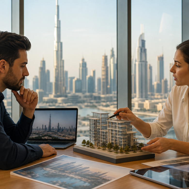 How do you evaluate Dubai off plan property listings before booking?