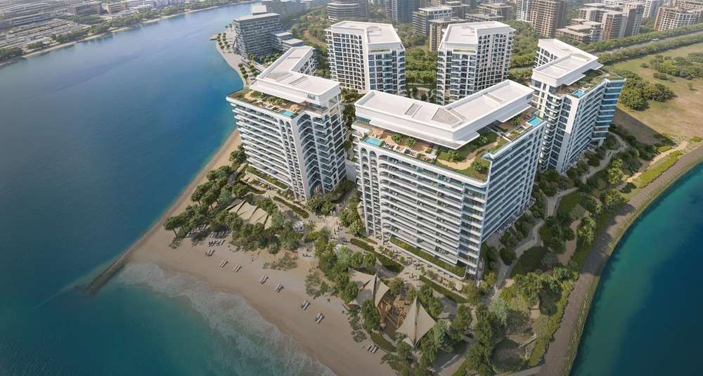 SEEFA by Alef beachfront residential towers at Al Khan Sharjah waterfront